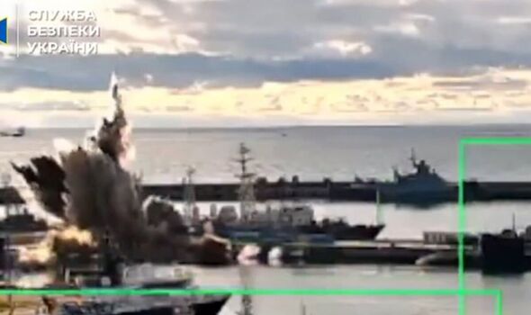 Ukraine 'destroys' Russian submarine with brutal 'drone attack' as '14 ...
