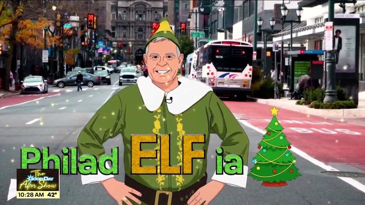 Moment of the day: Philad-ELF-ia