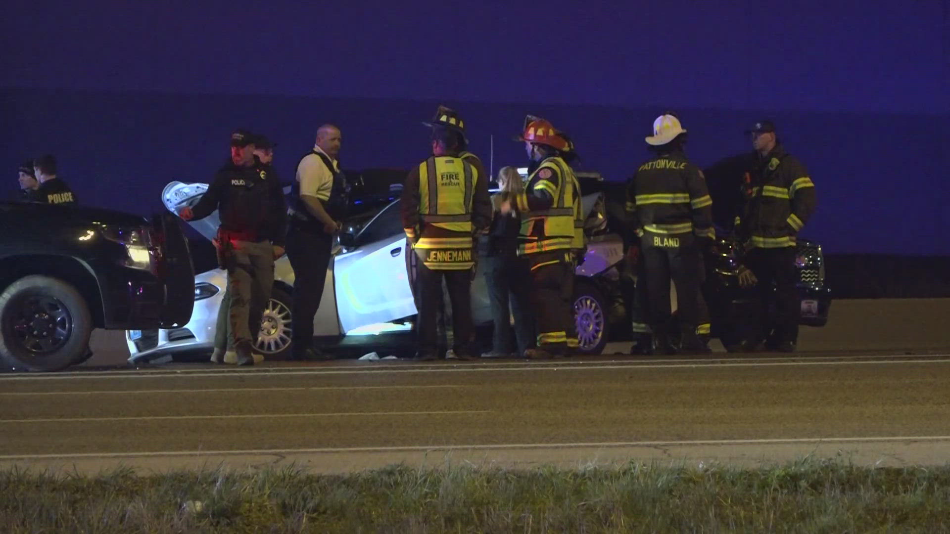 Man pleads guilty to DWI in 2023 crash that left 5 officers injured
