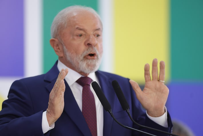 Presidente Luiz Inácio Lula da Silva exaltou operações da Polícia Federal Foto: Wilton Júnior/Estadão