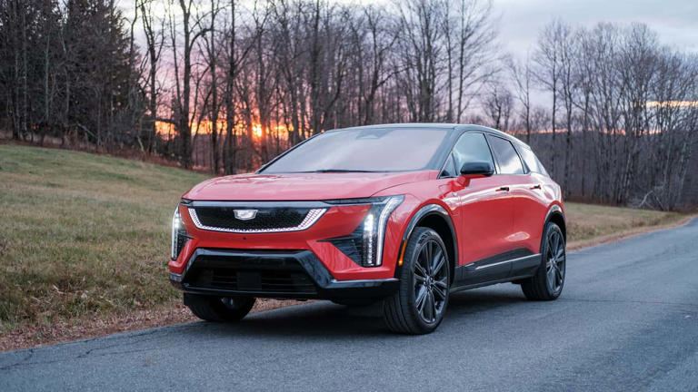 2026 InsideEVs Breakthrough Awards Editor's Choice: Cadillac Optiq