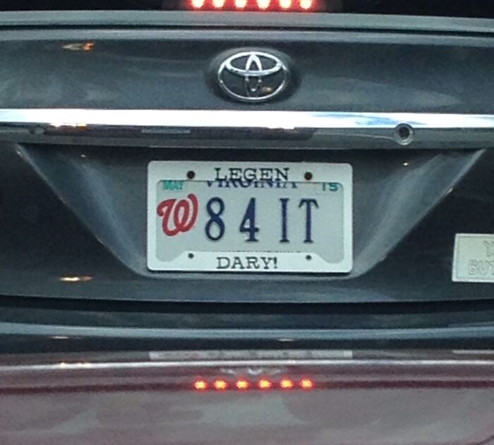 42 License Plates So Clever People Had To Take Photos