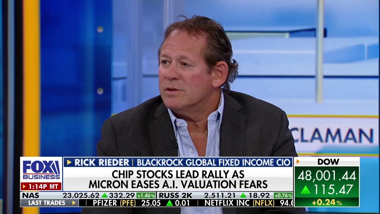 We have a labor problem in the US, Rick Rieder says