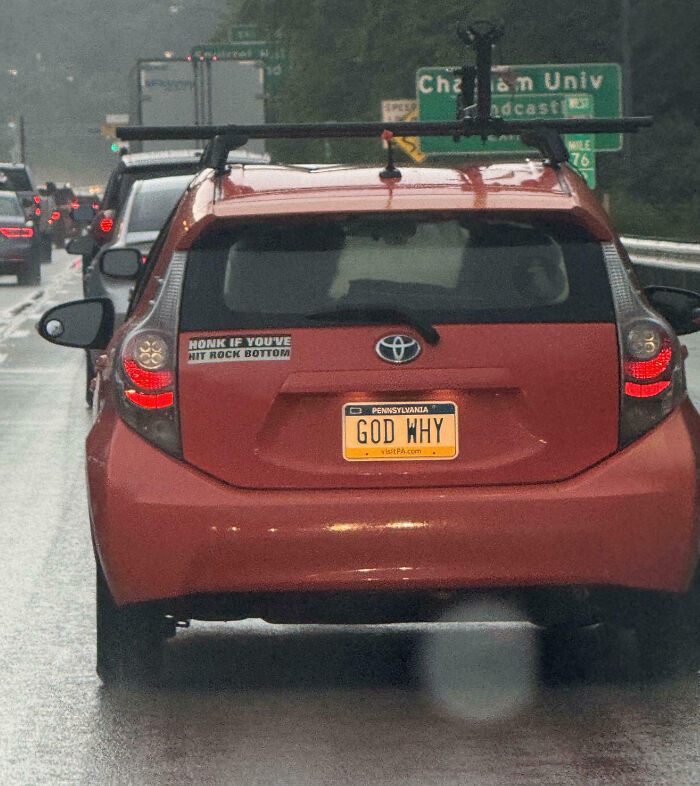 42 License Plates So Clever People Had To Take Photos