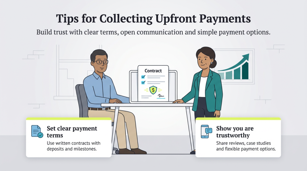 Deposit required? When to ask customers to pay upfront