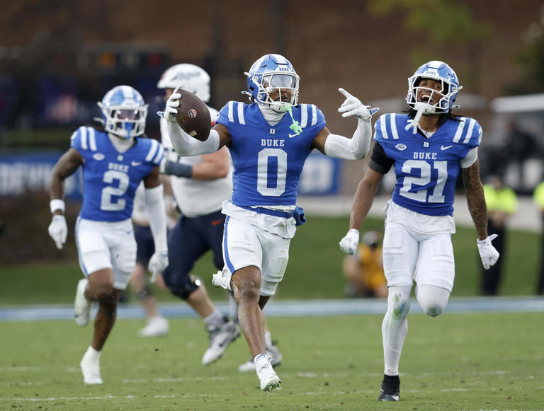 Three Duke football standouts selected on day 3 of the NFL draft
