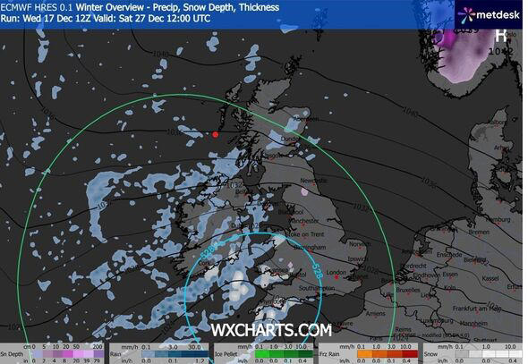 Snow forecast maps show exact date blizzards hit England - full list of ...