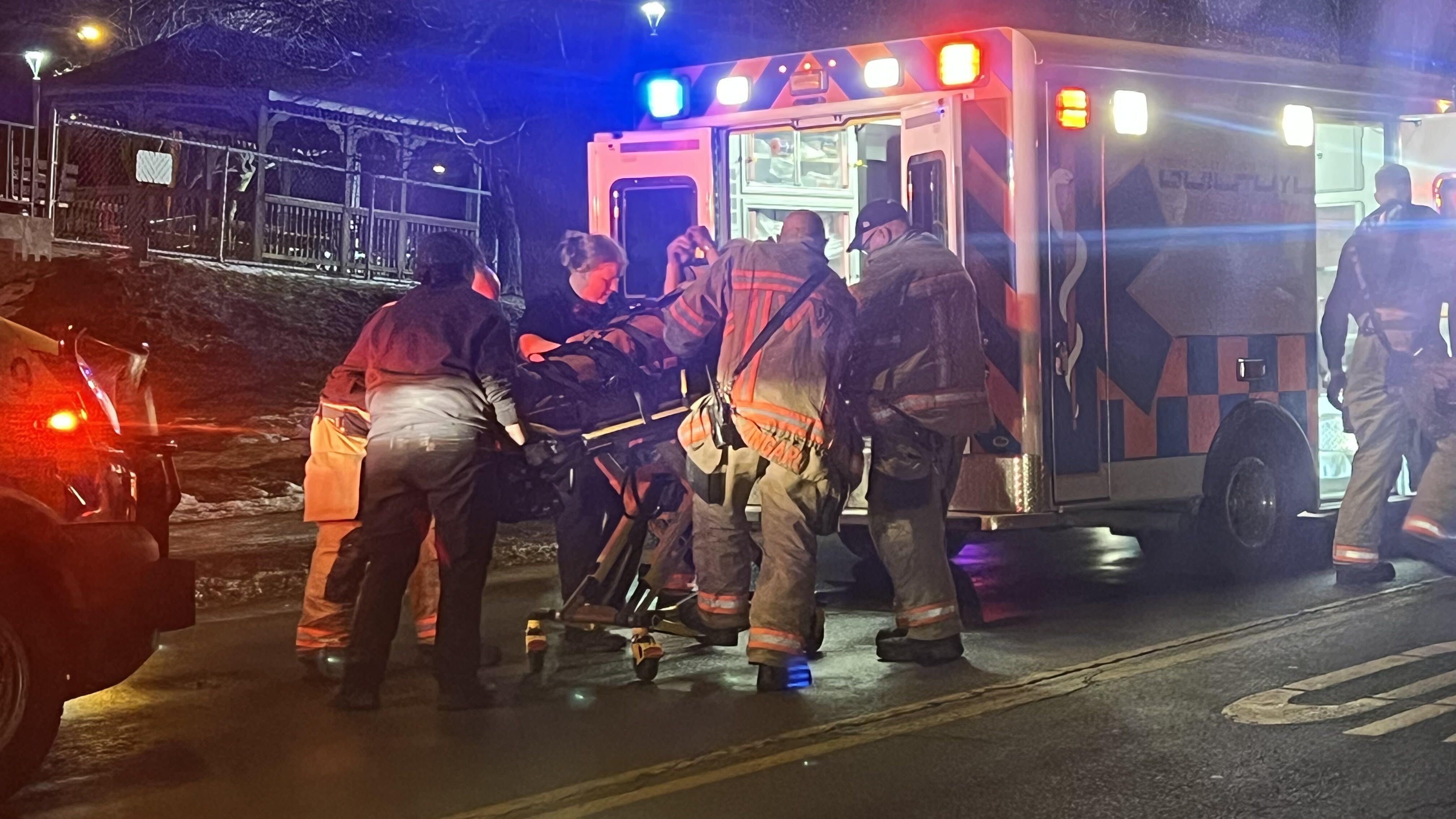 Man in critical condition after being hit by vehicle in Watertown