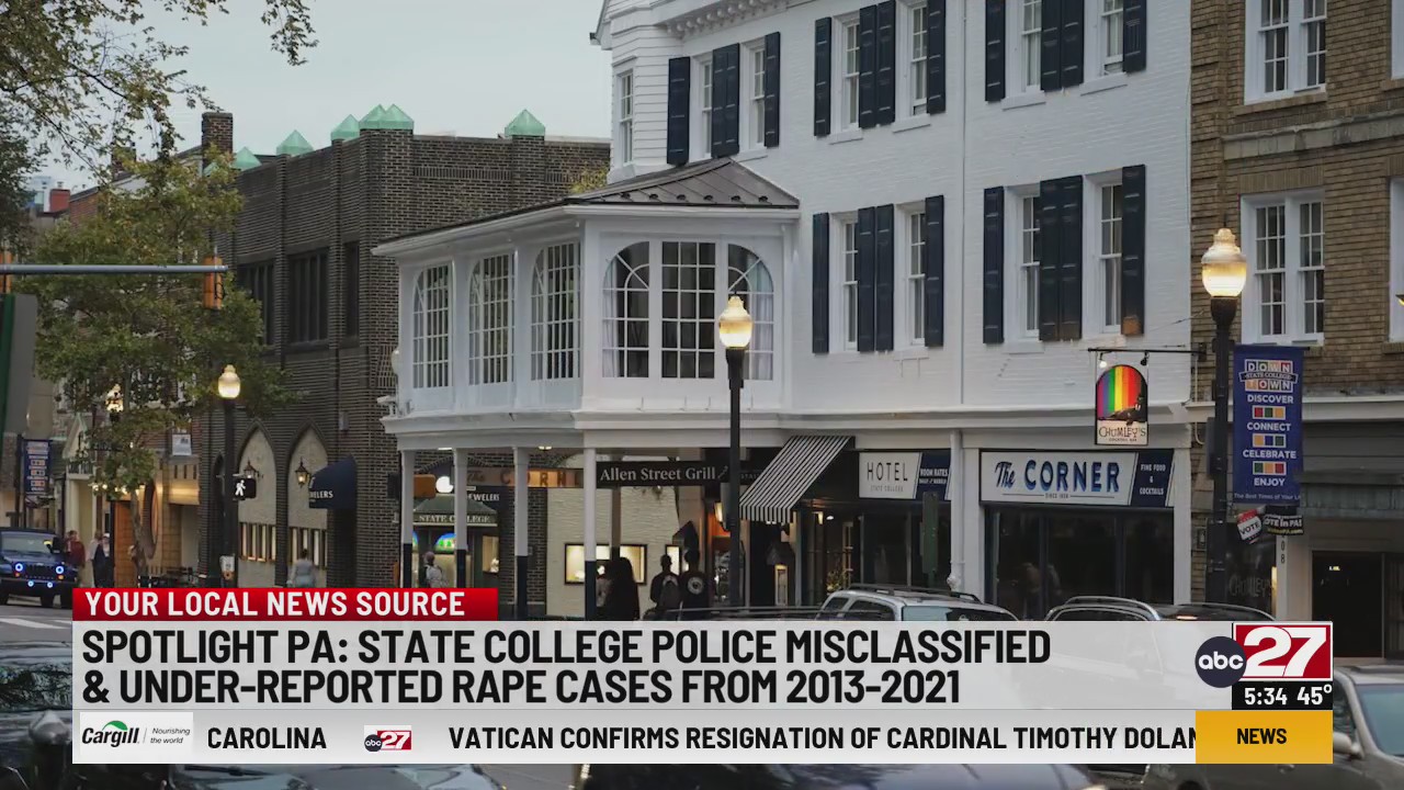 Spotlight PA: State College police misclassified and underreported rape ...