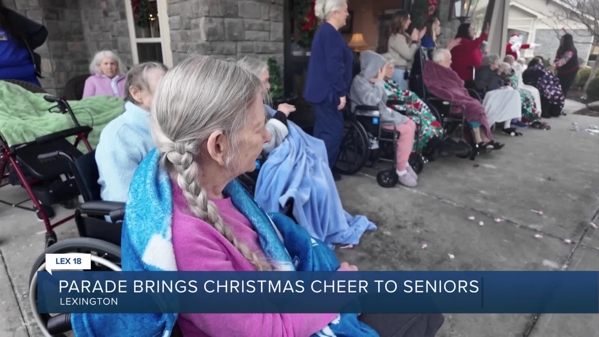 Parade brings Christmas cheer to seniors