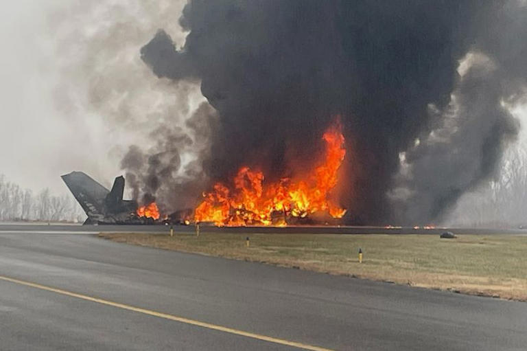 Jet owned by NASCAR driver Greg Biffle crashes while landing at ...