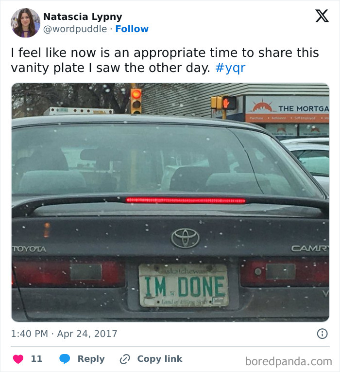 42 License Plates So Clever People Had To Take Photos