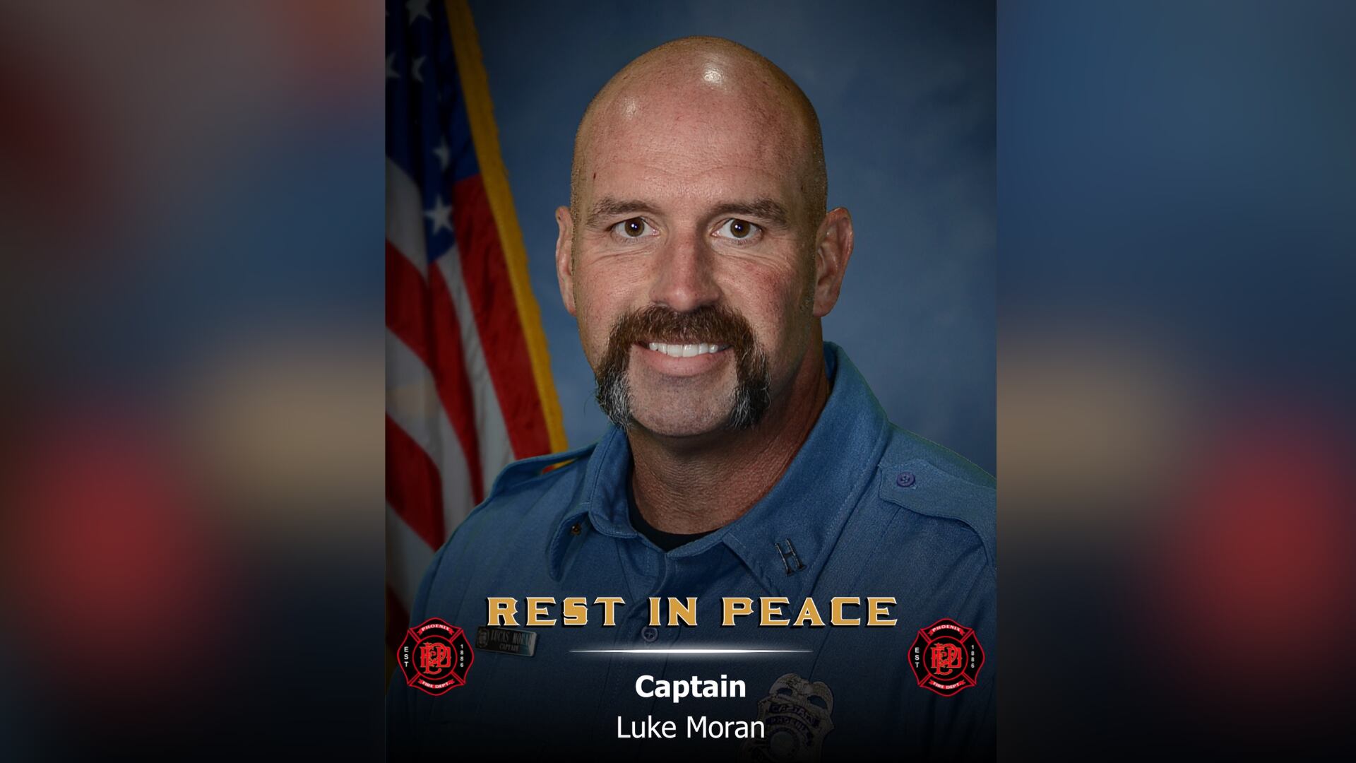 Community holds memorial service to honor fallen Phoenix fire captain