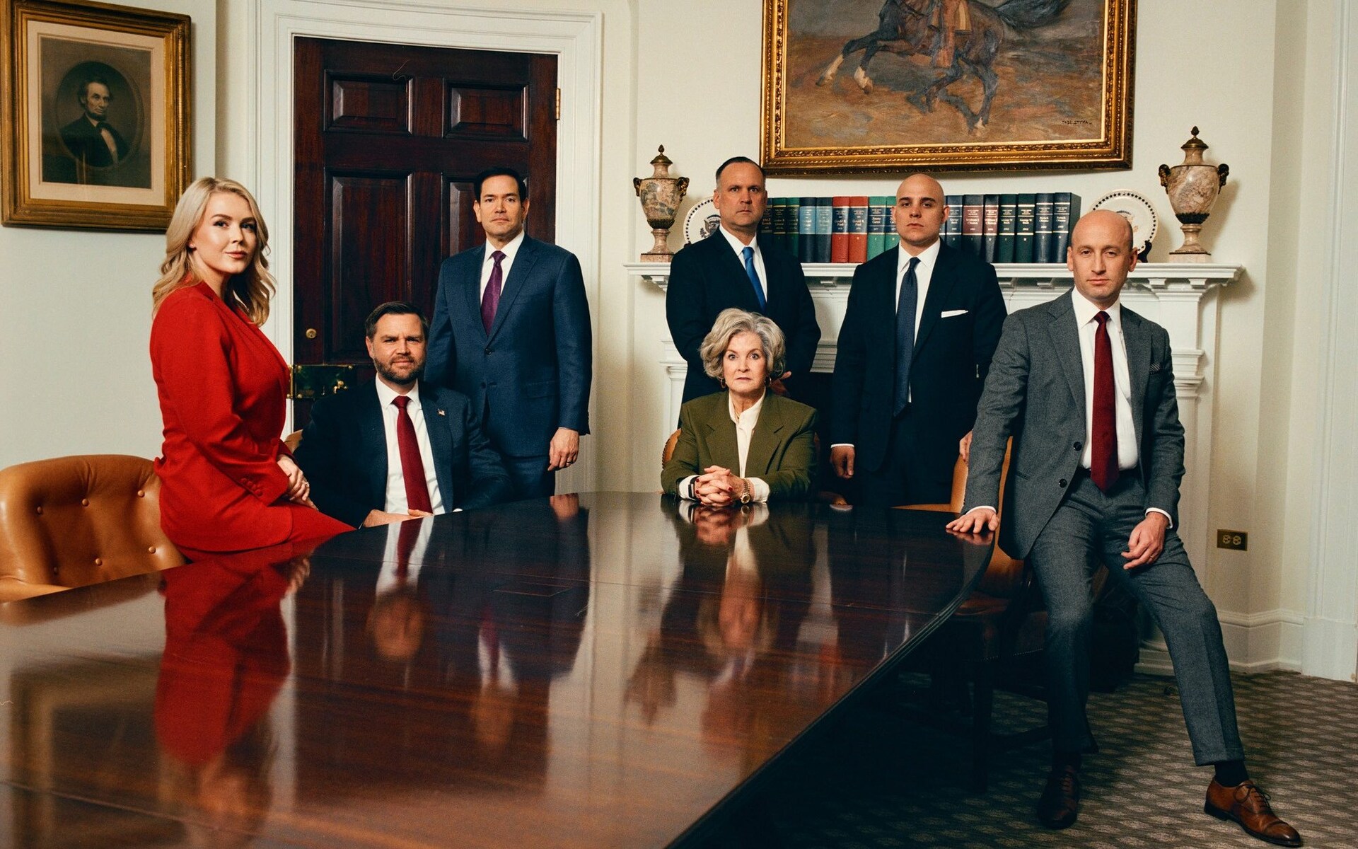 Vanity Fair’s picture of Karoline Leavitt caused an online storm. The photographer stands by it<br>