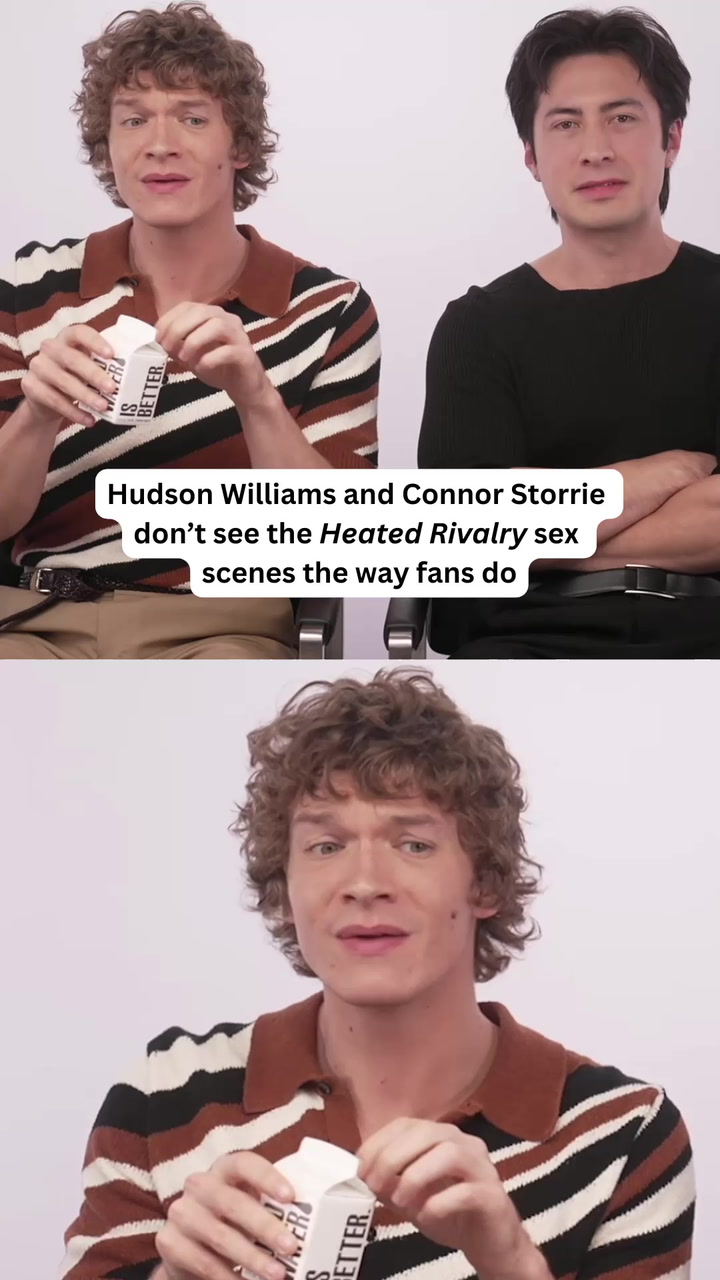 ‘Heated Rivalry’ stars see the sex scenes differently than fans