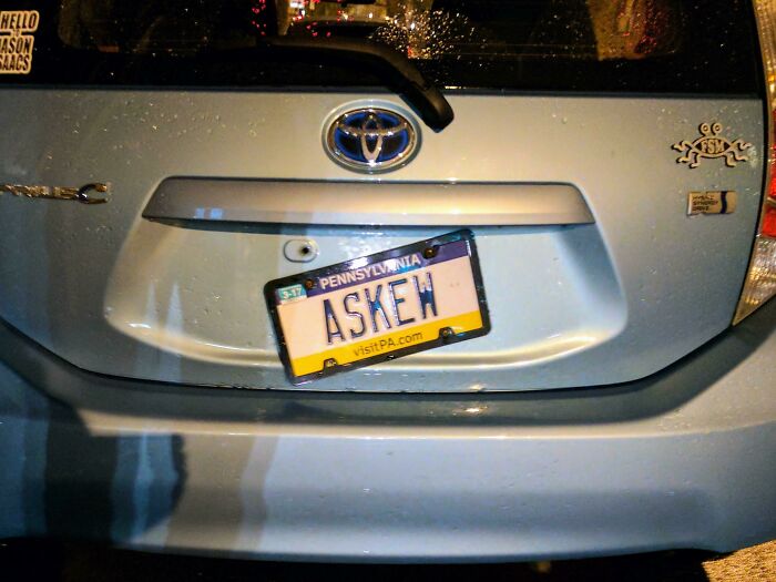 42 License Plates So Clever People Had To Take Photos