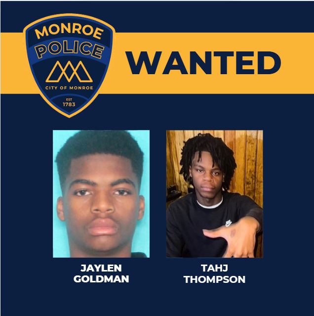 Monroe PD seeks public’s help locating 2 teens wanted for attempted murder