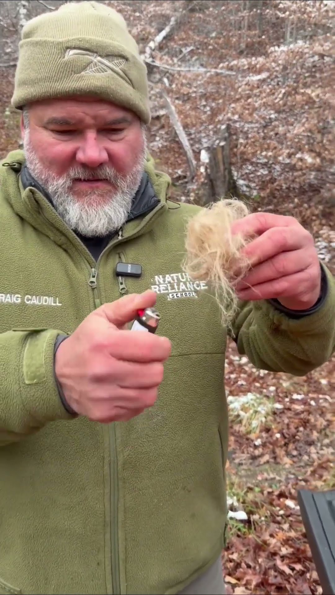 Dryer lint vs jute twine: Real fire starting test
