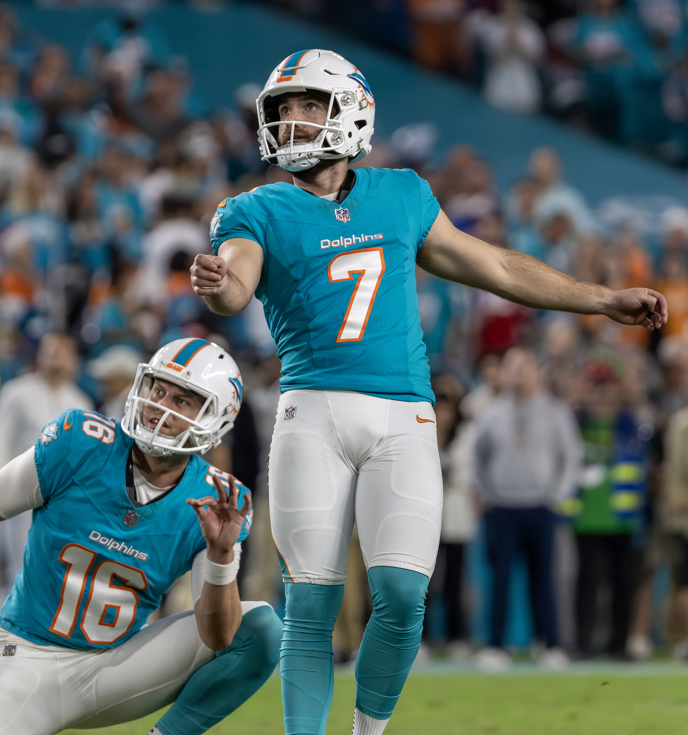 Dolphins kicker Jason Sanders returns to practice, designated for return
