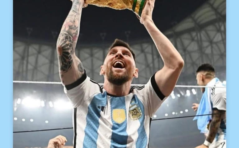 Argentina star Lionel Messi marks anniversary of 2022 World Cup title ...