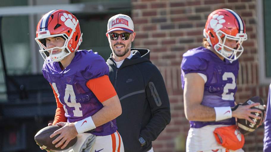 Offensive coordinator Garrett Riley keeping whole focus on Clemson ...