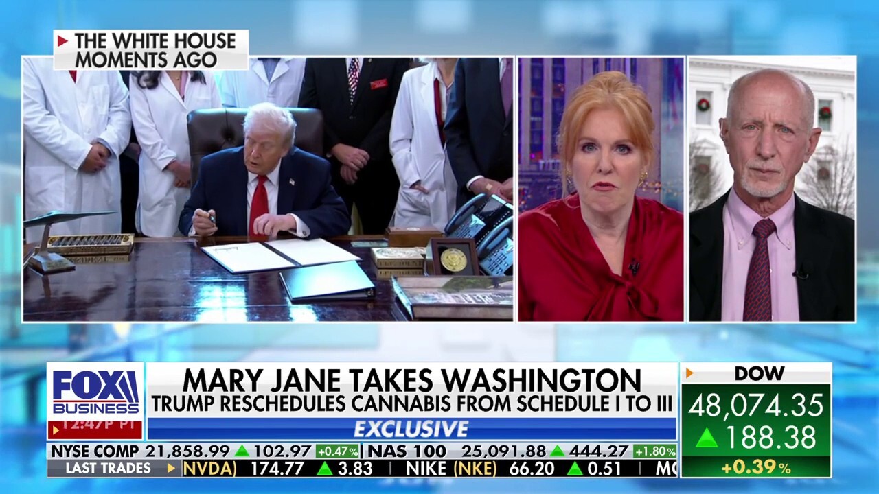 Trump signs executive order reclassifying marijuana from Schedule I to Schedule III drug<br><br>