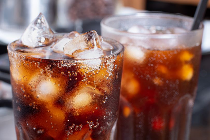 The high sugar concentration in soda can cause severe harm to the blood vessels pumping blood to your brain