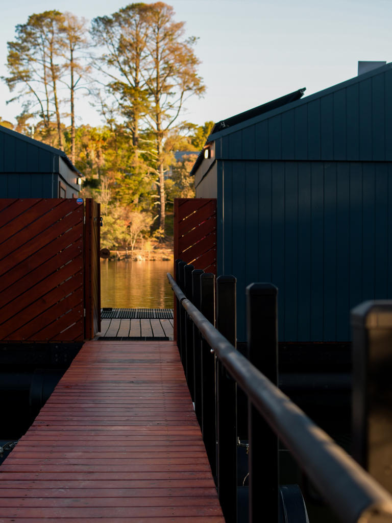 A floating sauna has just opened in Victoria’s High Country