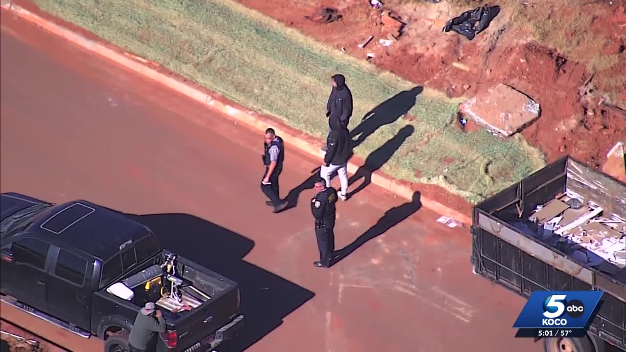 Person run over by skid steer at Oklahoma City construction site dies