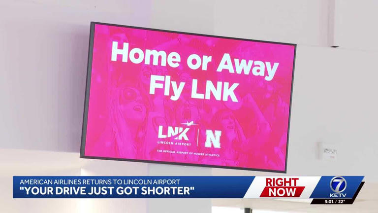 'It's about convenience': Lincoln Airport reunited with popular airline ...