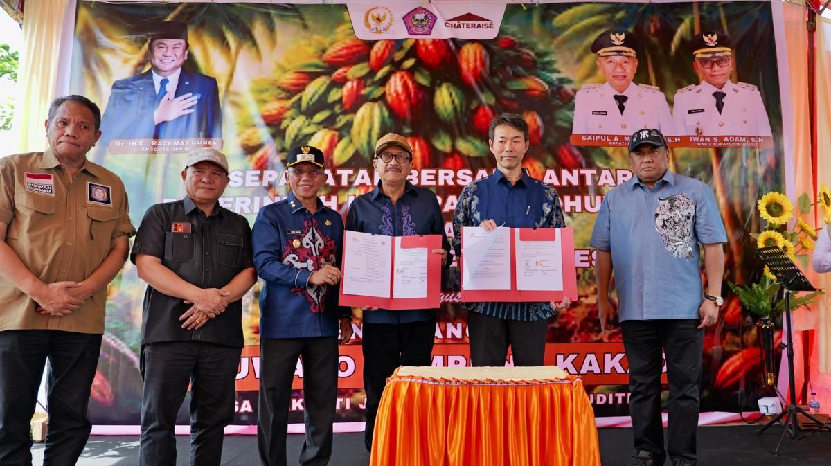 Perusahaan Jepang Chateraise Siap Beli Kakao Gorontalo