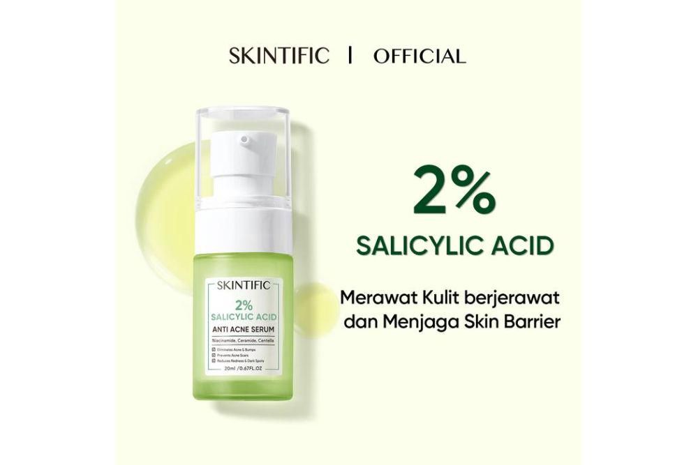 5 serum terbaik untuk kulit berjerawat 2025 dan harganya