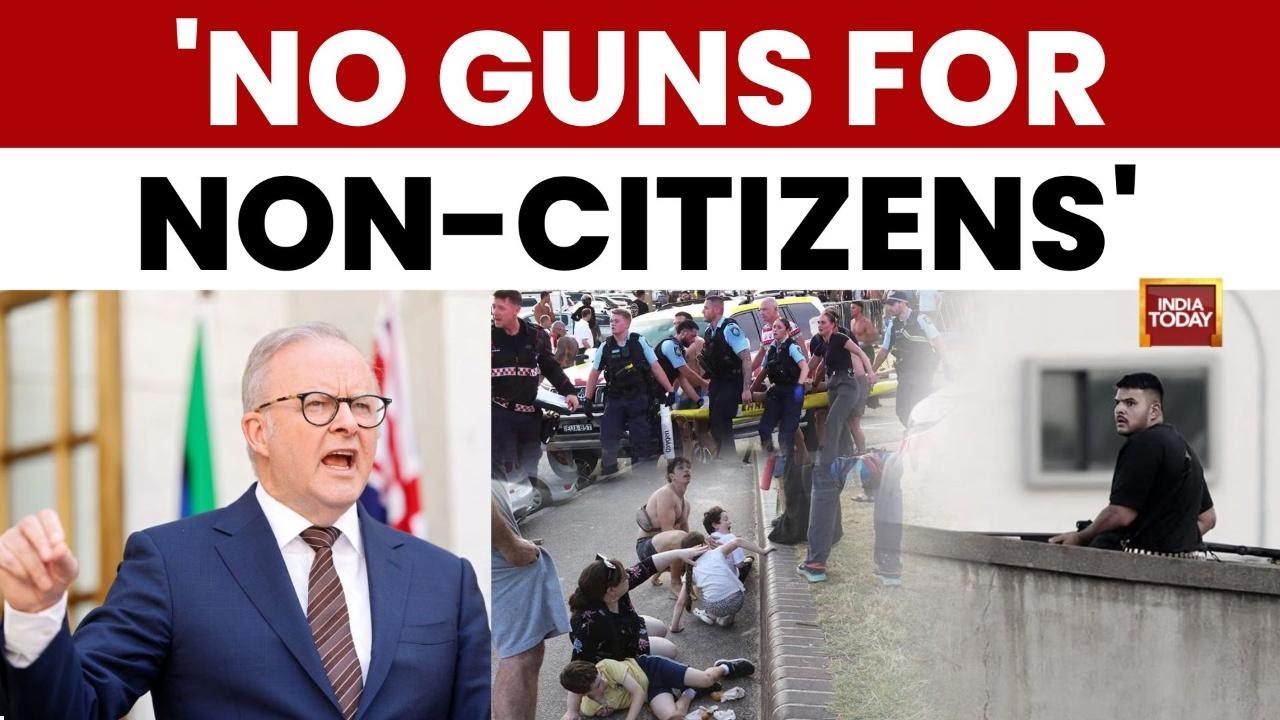 Australia announces gun buyback after Bondi Beach terror attack | PM ...