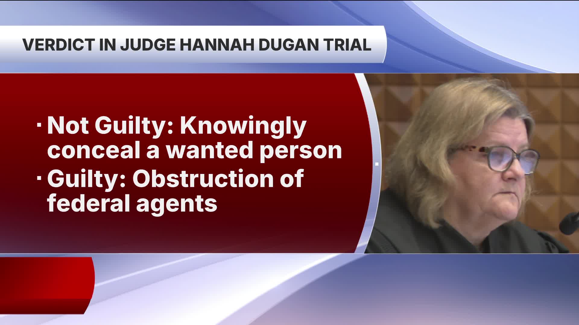 Jury finds Milwaukee Judge Hannah Dugan guilty on felony charge, not ...