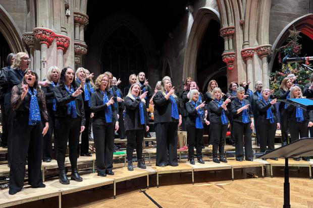 Age Connects Torfaen wins private performance from Allegra choir
