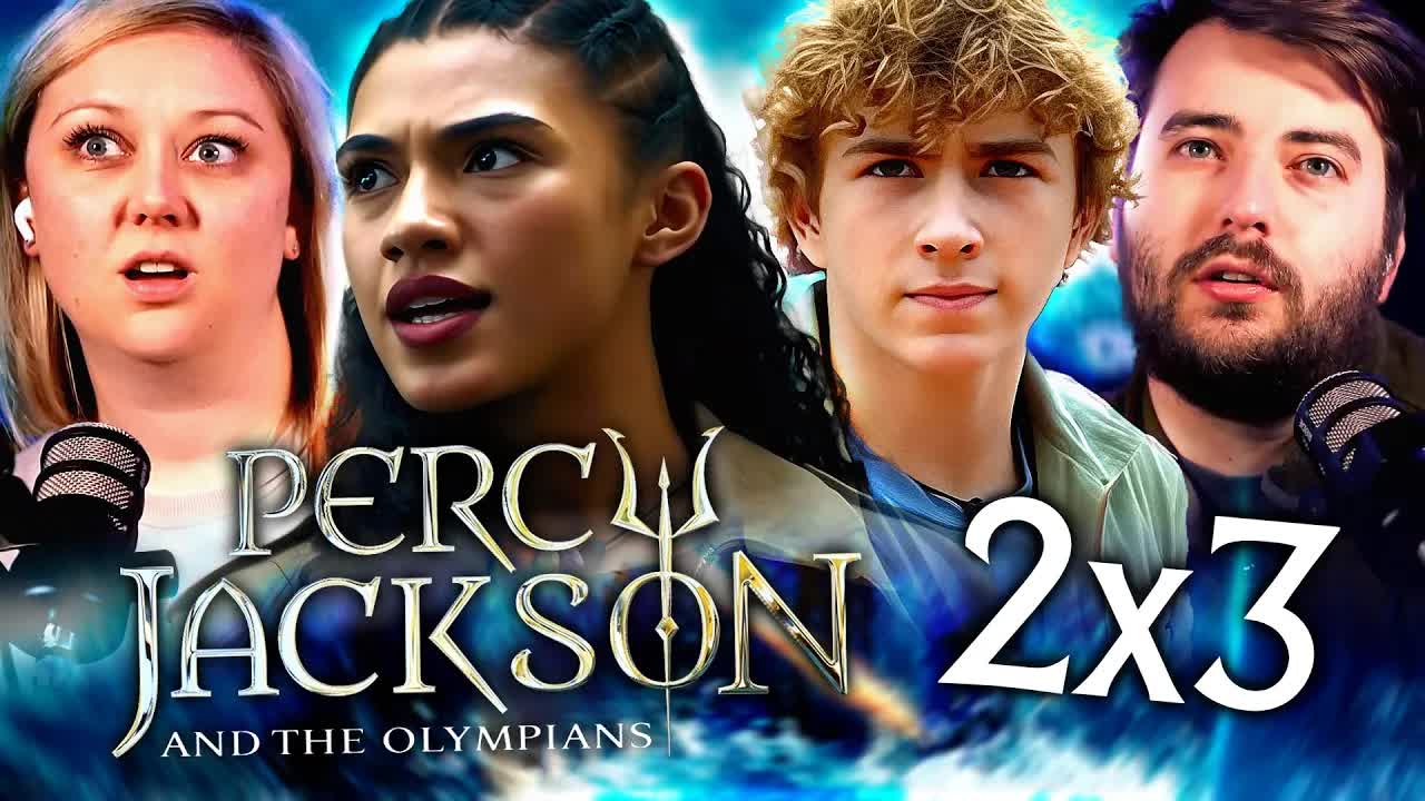 Percy Jackson and the Olympians (2025) 2x3 reaction | Rick Riordan | Disney