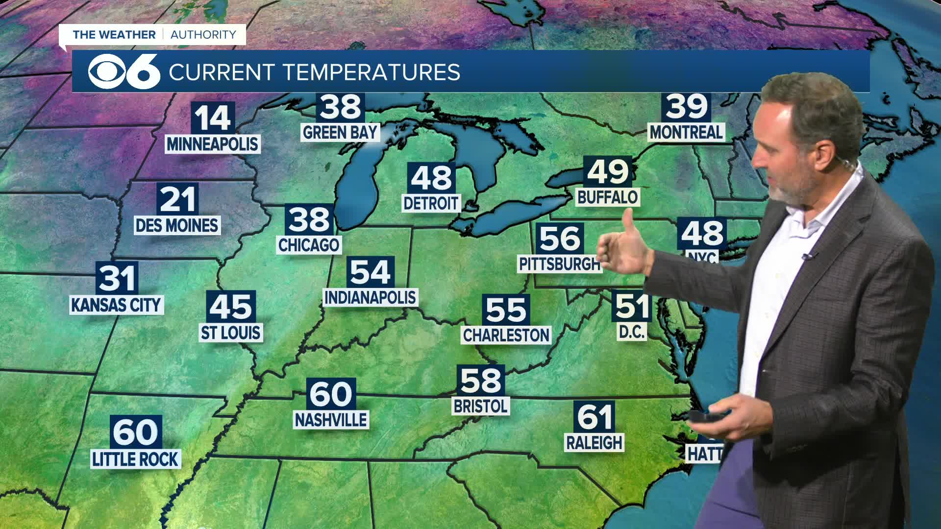 Zach's Thursday evening wx update