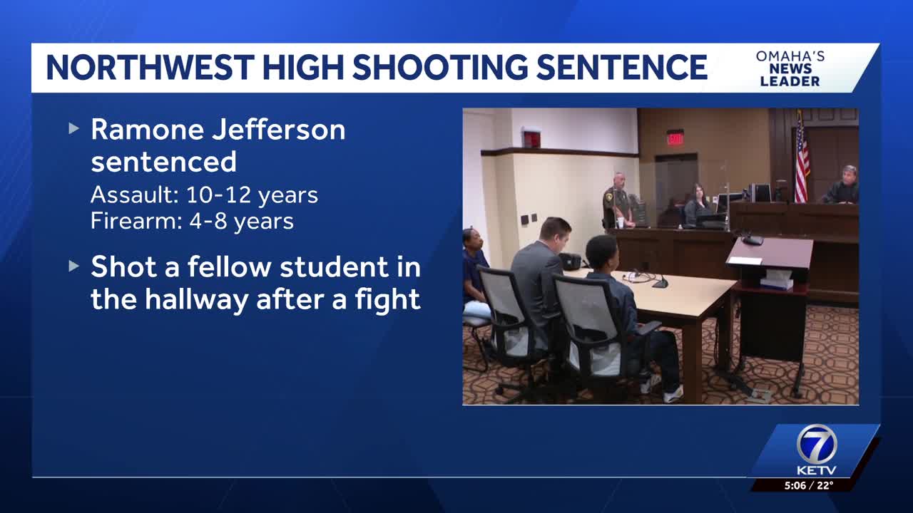 Omaha Northwest student sentenced to prison after shooting classmate in ...