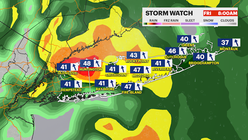 Storm watch: Intense wind, rain and coastal flooding Friday morning