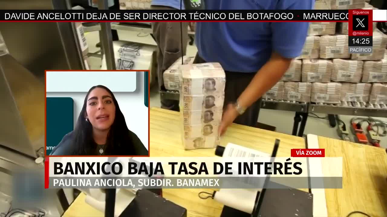 Banxico recorta la tasa de interés para apoyar la economía, explica ...