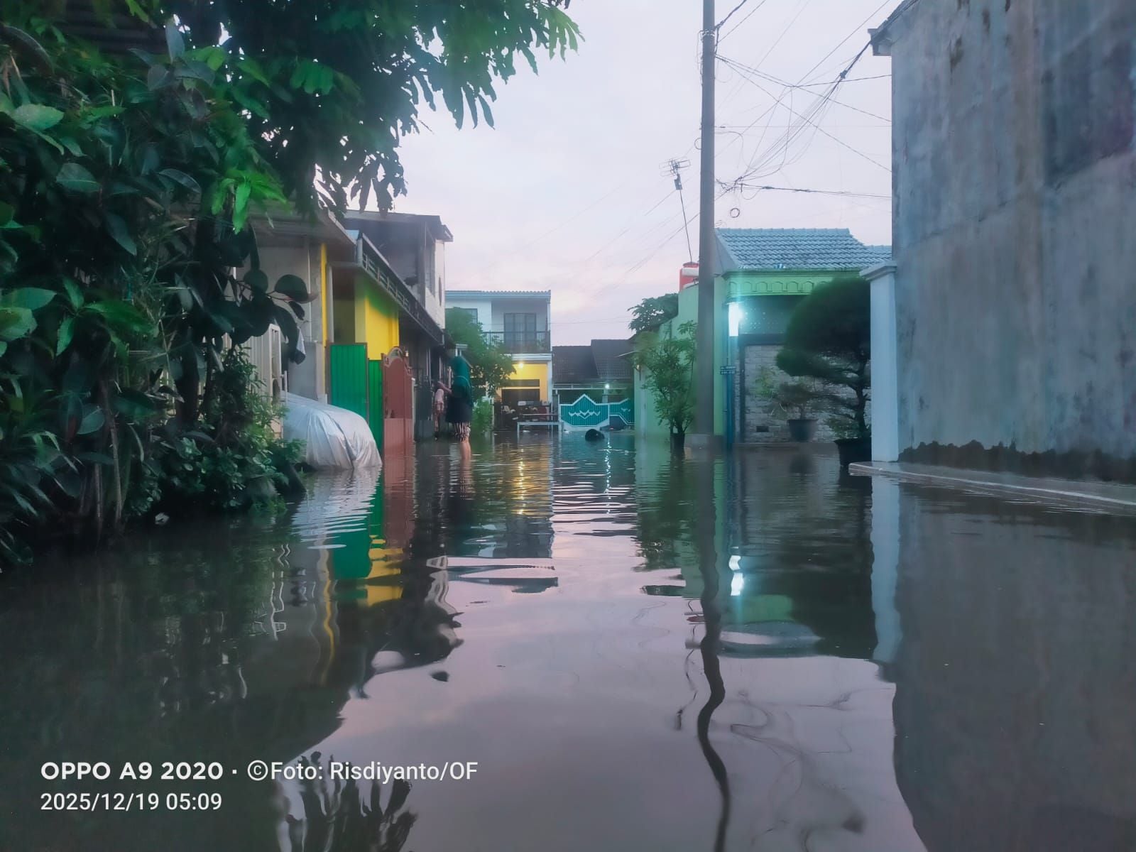 Perumahan Kwadungan Permai Kediri Kembali Terendam Banjir