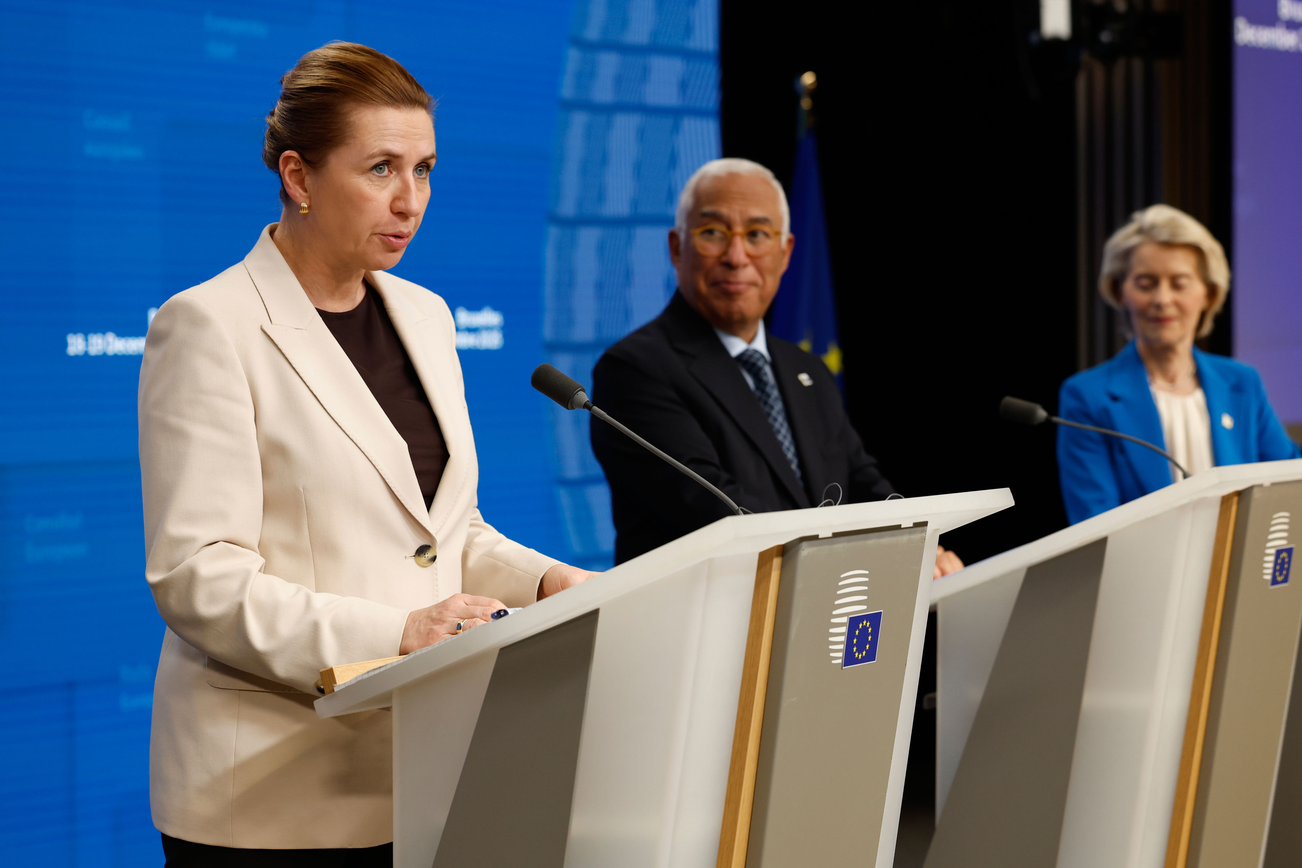 EU leaders agree on Ukraine loan after plan to use Russian assets unravels