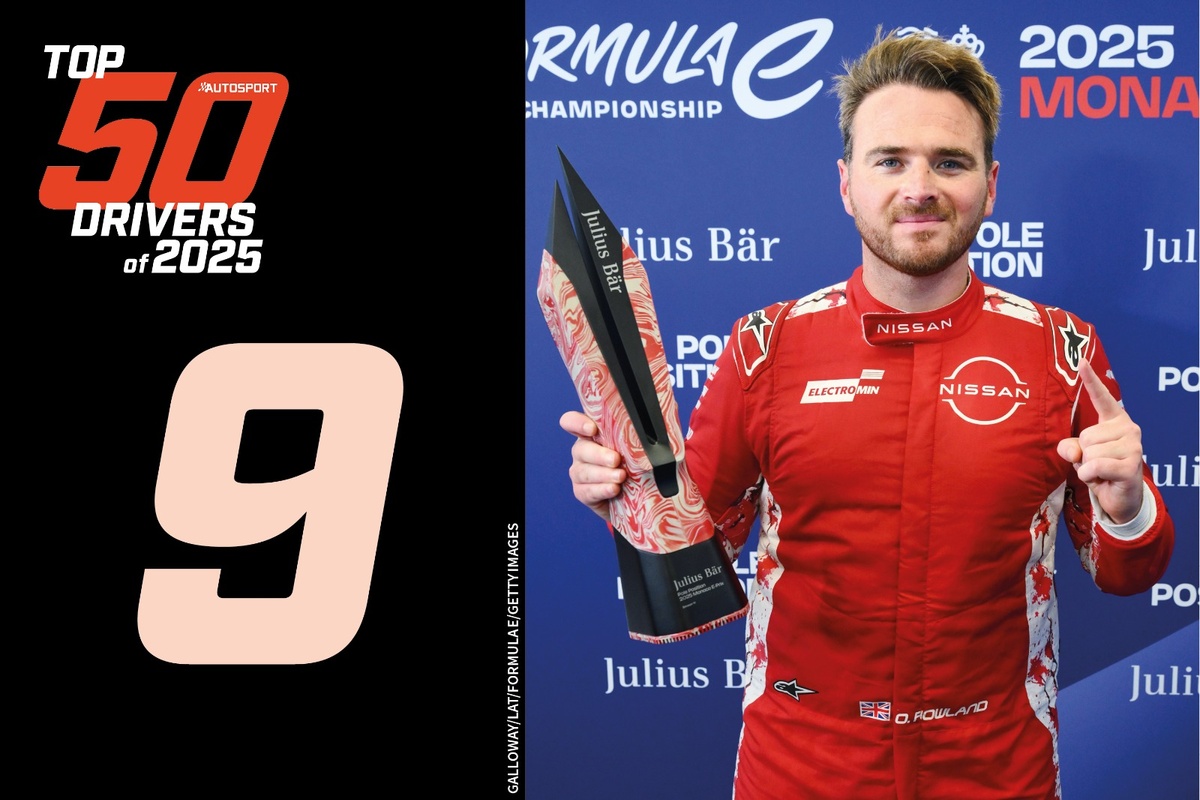 Autosport top 50 of 2025: #9 Oliver Rowland