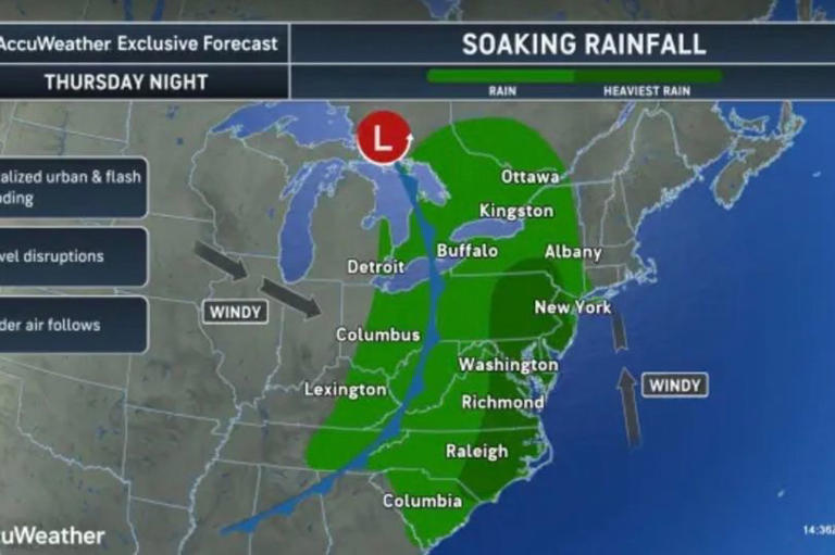 Monster storm to pummel Northeast with snow and rain as experts issue ...