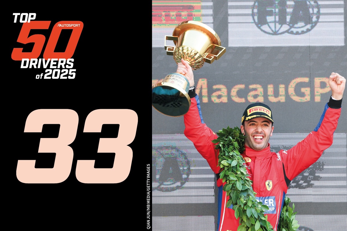 Autosport top 50 of 2025: #33 Antonio Fuoco
