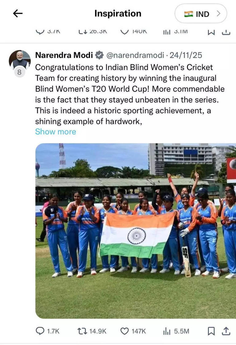 Most-liked tweets: In top 10 posts from India, PM Modi in top 8 - check ...