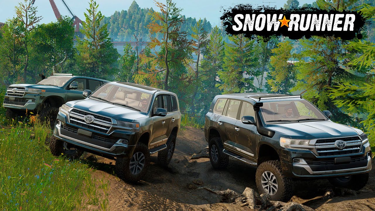 ¡Toyota Arabe En Convoy Off Road! | Snowrunner
