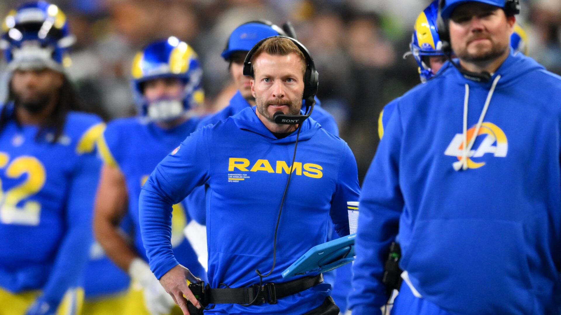 Sean McVay on key two-point replay ruling: "I