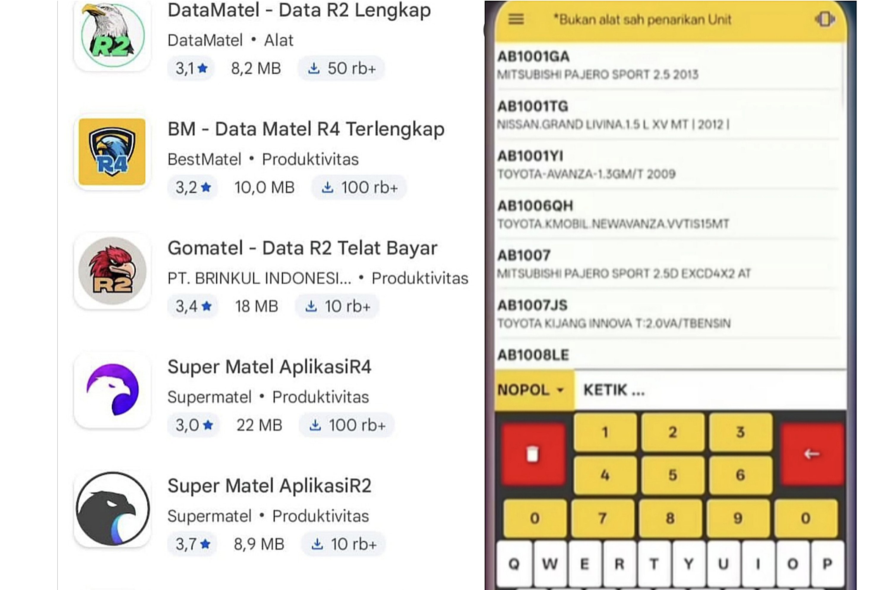 Bahaya Aplikasi Go Matel: Pura-Pura Debt Collector, Sokong Kendaraan