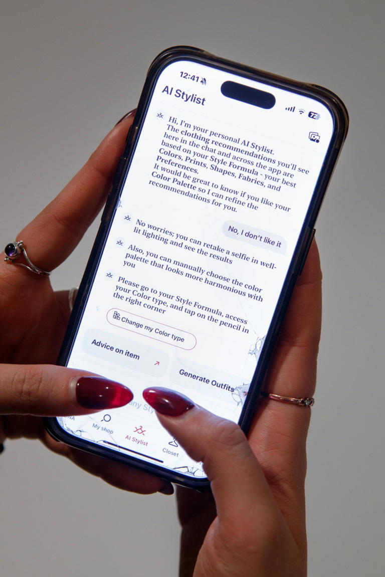 I needed a wardrobe makeover — could an AI 'stylist' save me?